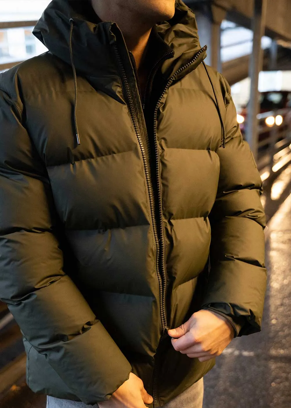 Alta Puffer Jacket W3T3 - Green