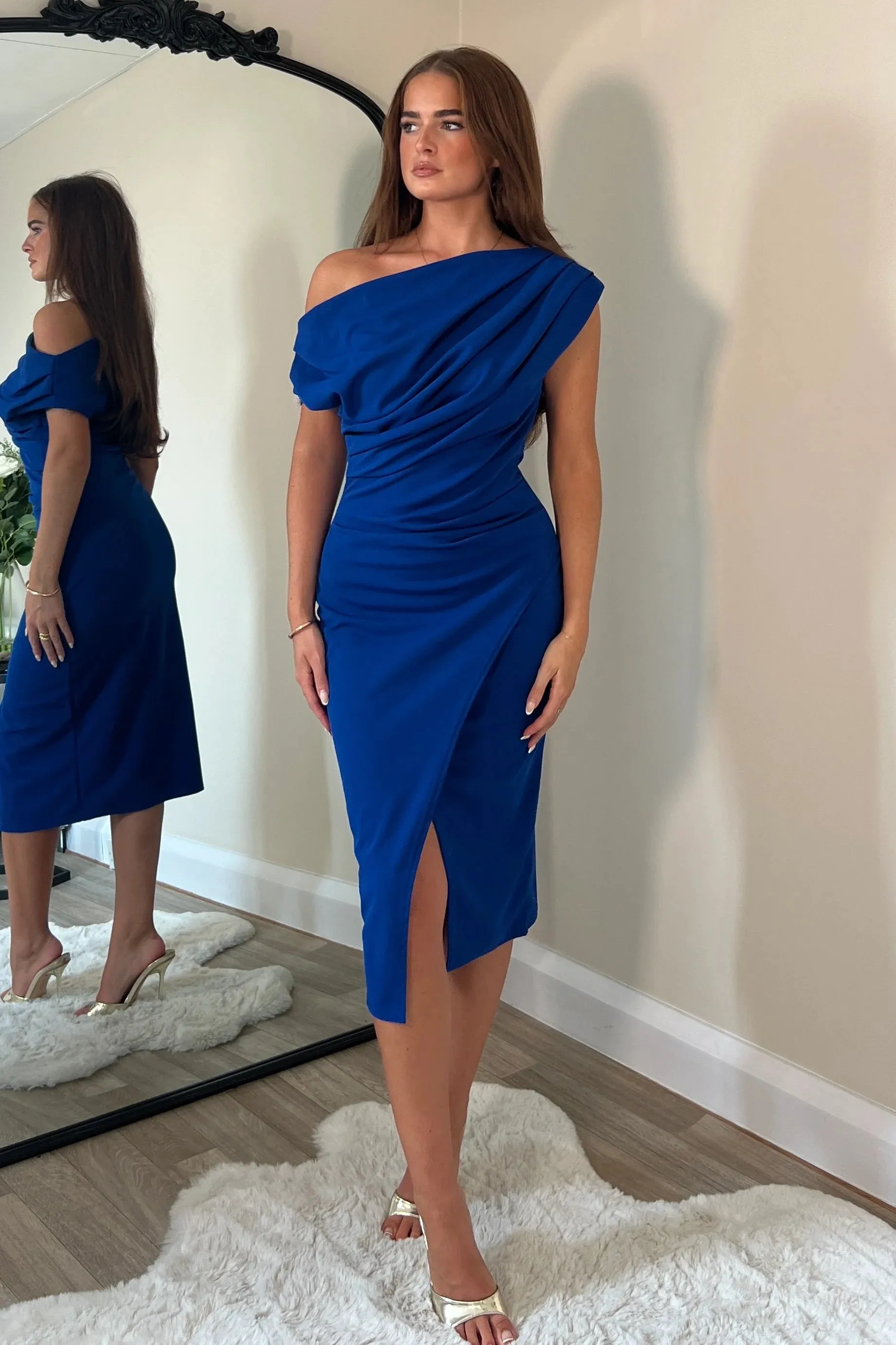 Ariana Cobalt Dress