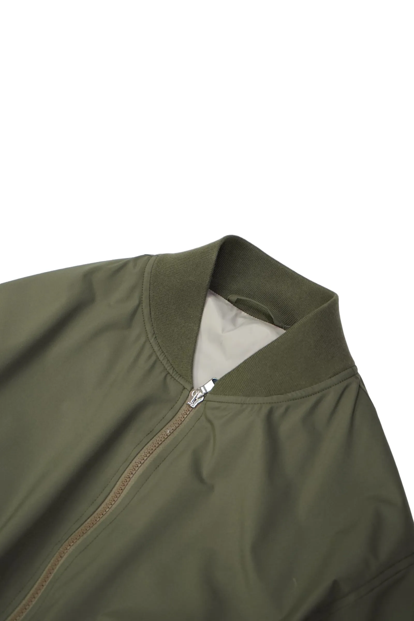 Barba Napoli - Green Water-Repellent Bomber Jacket 50