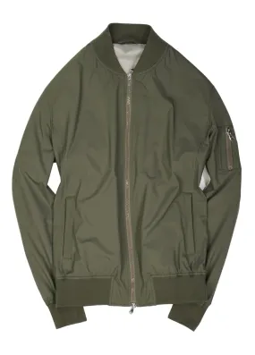 Barba Napoli - Green Water-Repellent Bomber Jacket 50