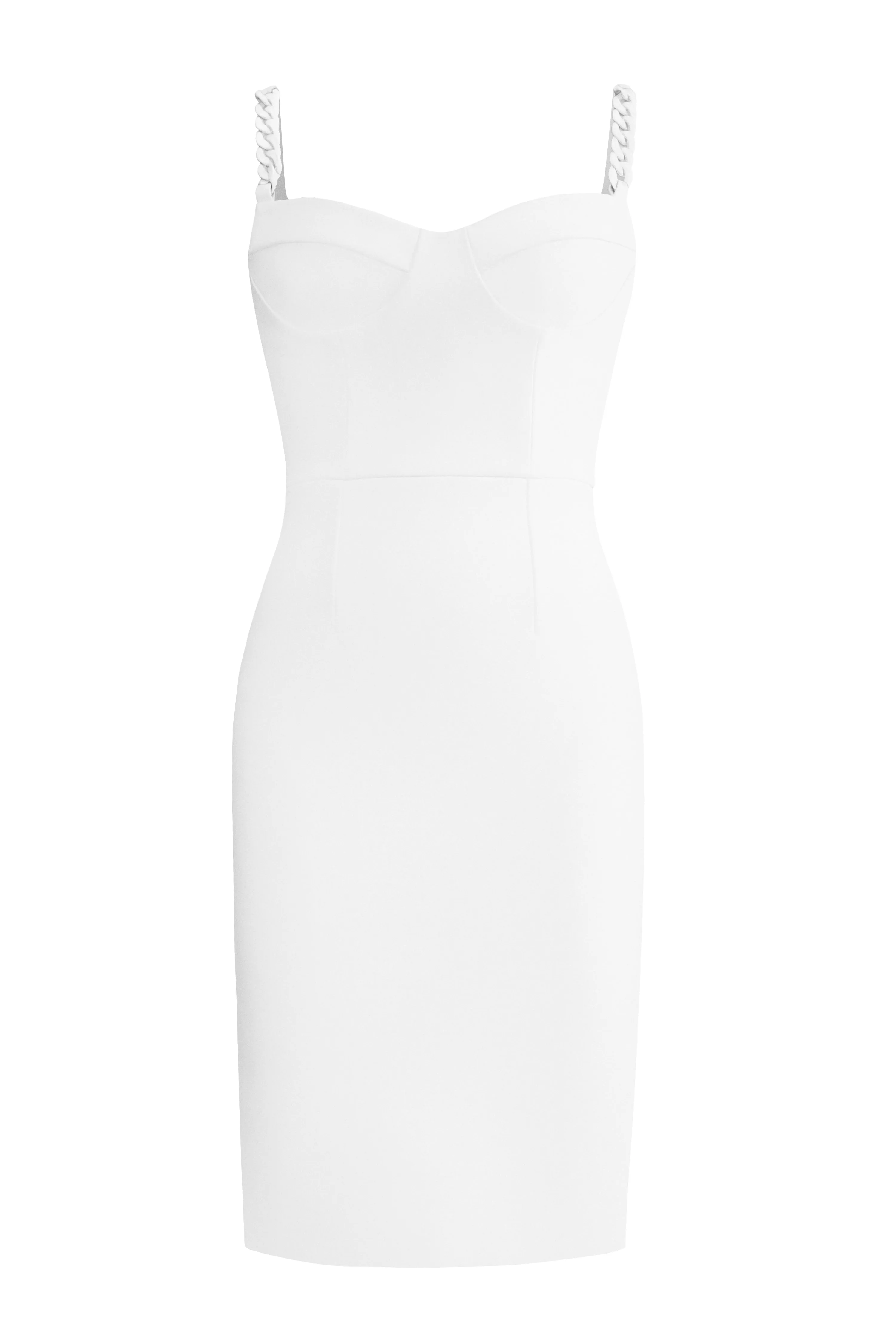 Bodycon Dress with Chain Straps