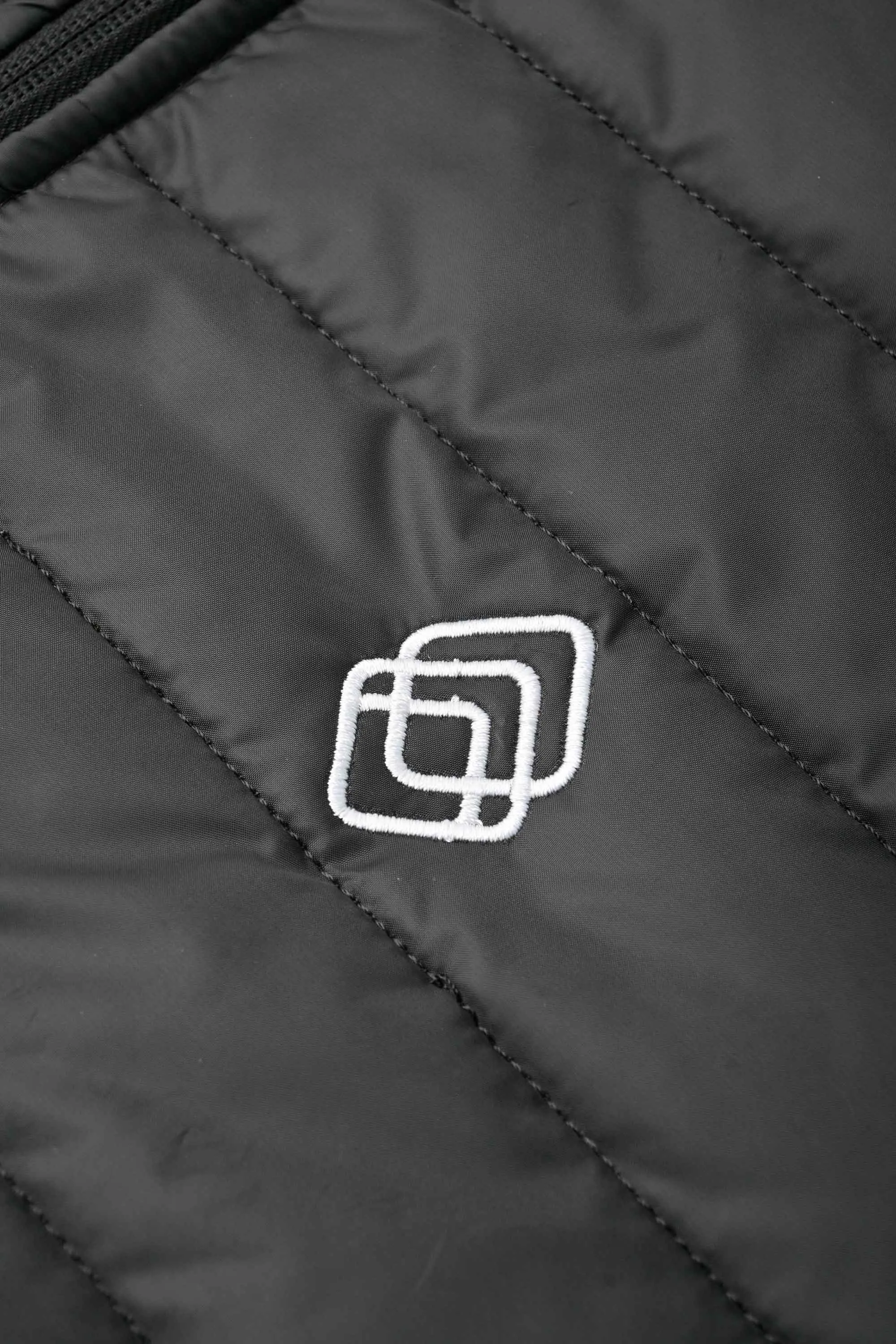 Burnt Soul Men's Embroidered Design Puffer Jacket