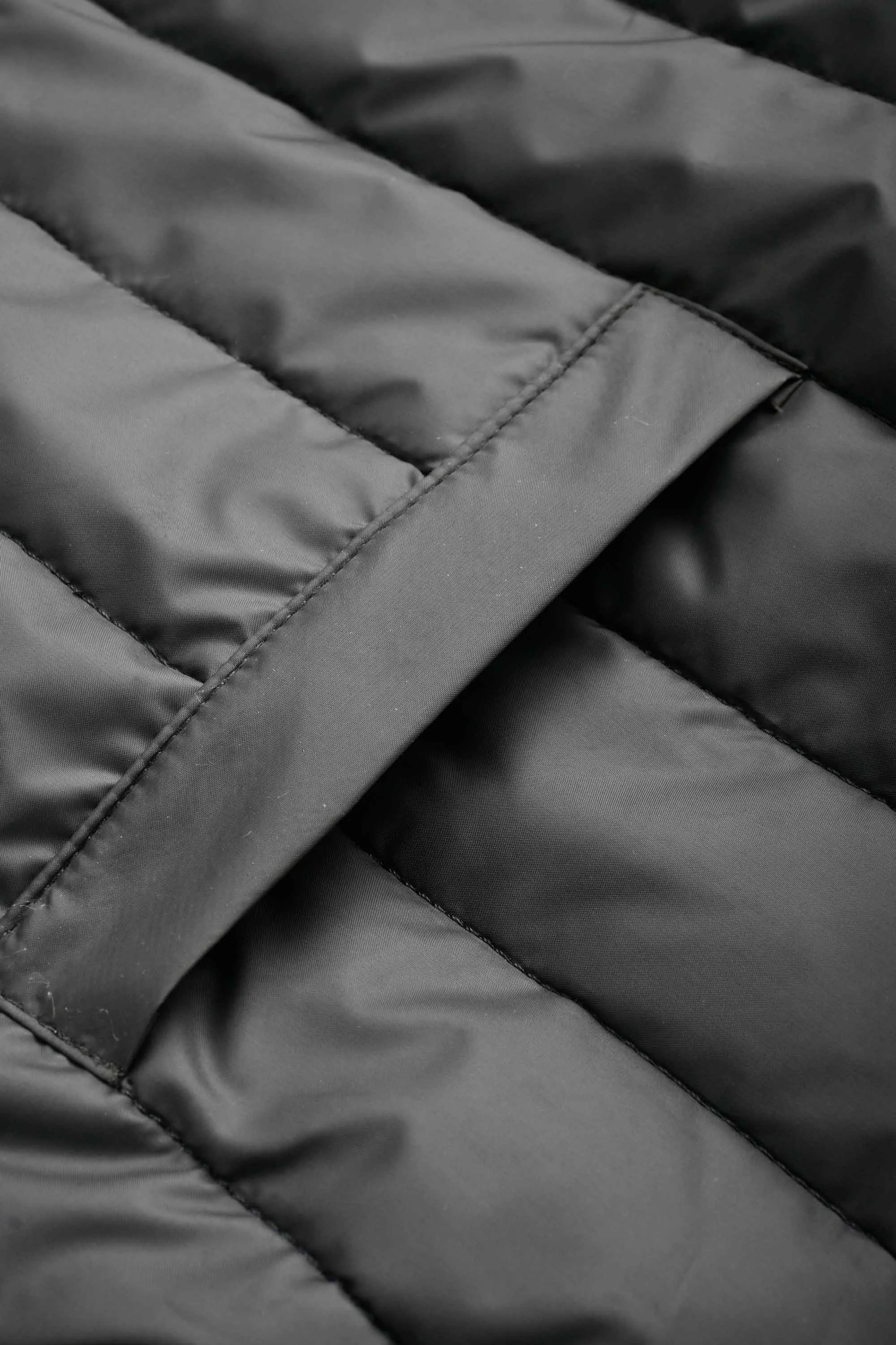 Burnt Soul Men's Embroidered Design Puffer Jacket