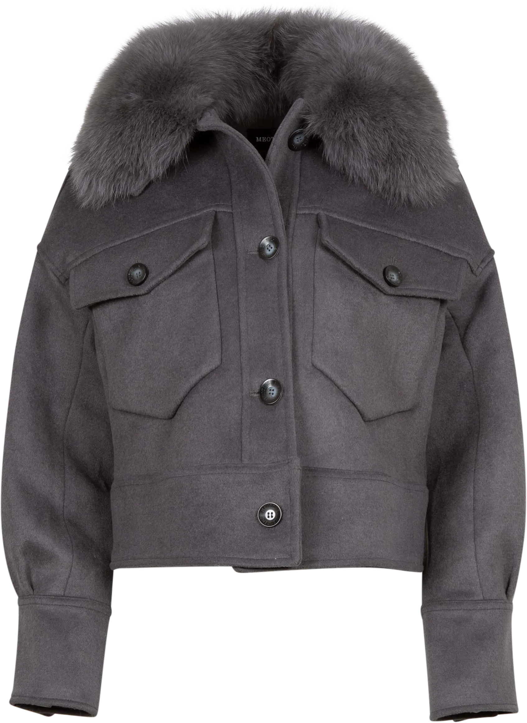 Charlie Jacket - Wool - Grey