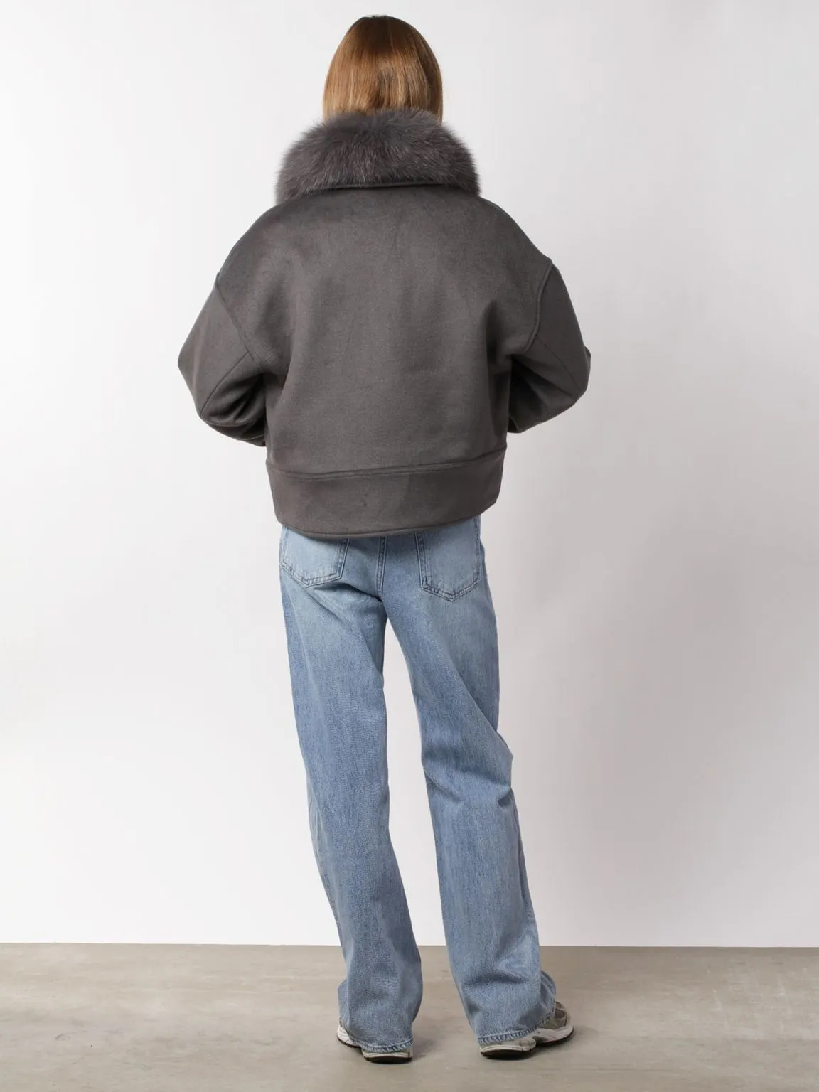 Charlie Jacket - Wool - Grey
