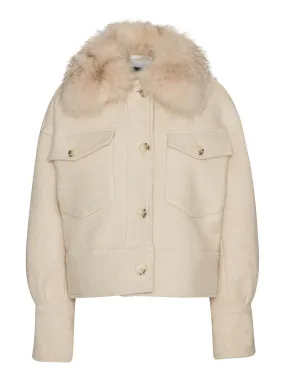 Charlie Jacket - Wool - Steady Creme