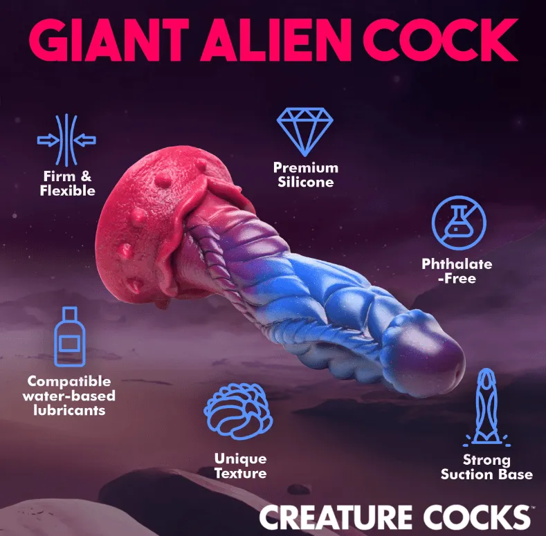 Creature Cocks Intruder Alien Silicone Dildo