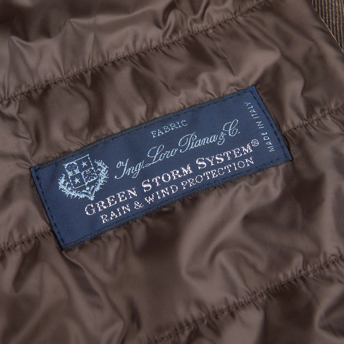 Dark Brown Loro Piana Wool Twill Jacket
