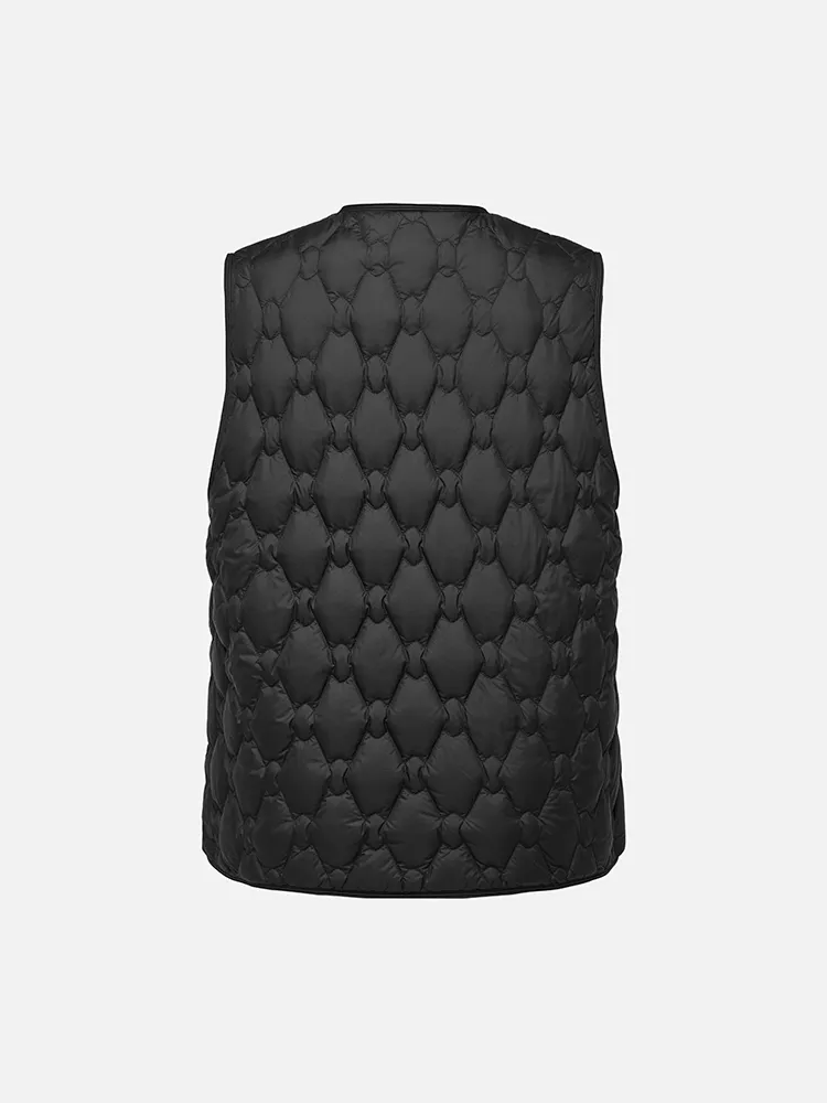 EP YAYING White Duck Down Puffer Vest