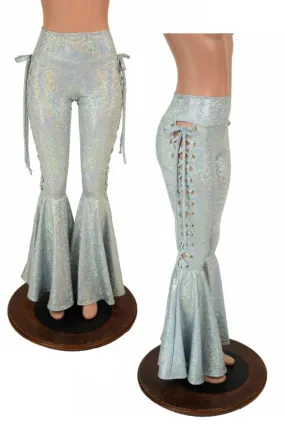 Frostbite Lace Up Bell Bottom Flares