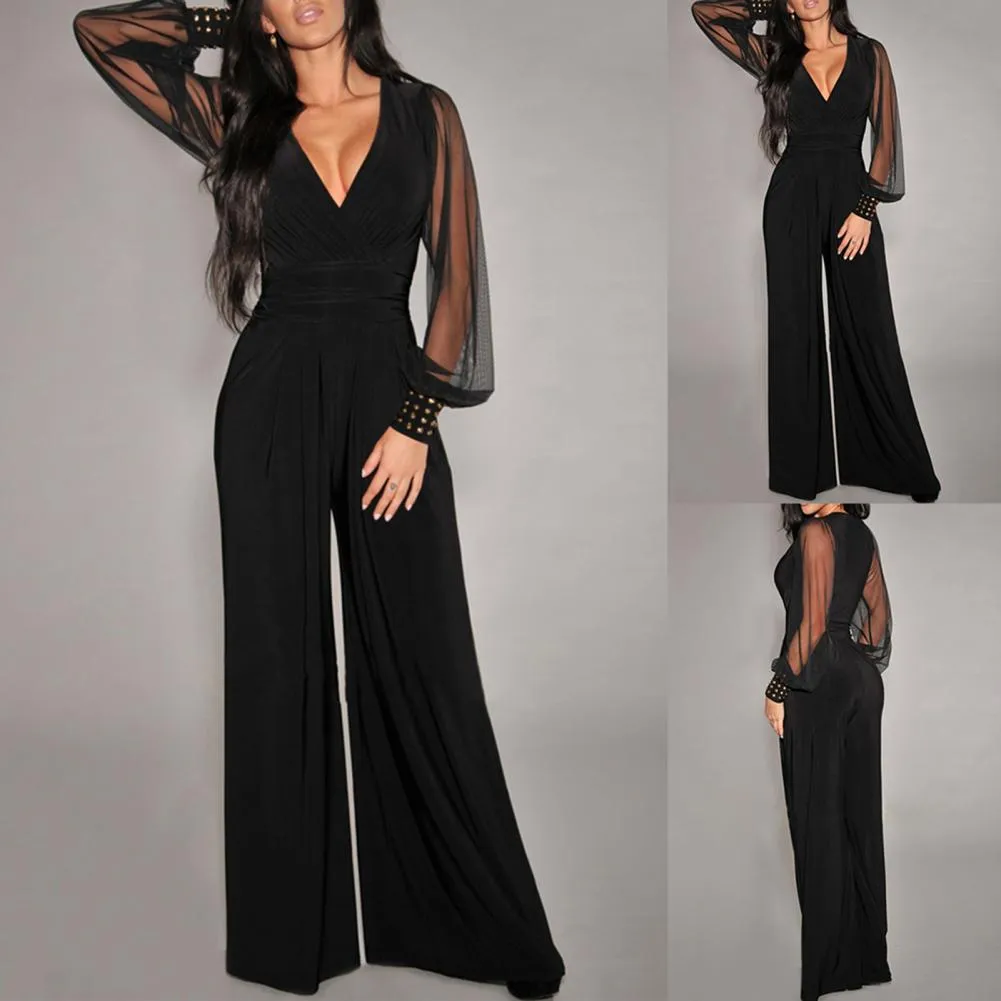 Funki Buys | Pants | Women's Sassy Wide Leg Evening Pant Suit