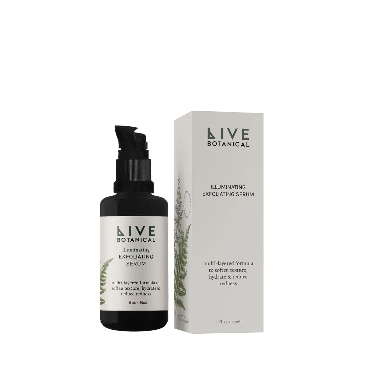 LIVE BOTANICAL - Illuminating Exfoliating Serum