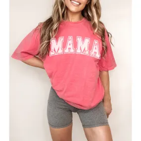 Mama Distressed Design Unisex Garment-Dyed T-shirt Comfort Colors®, Vintage-Inspired Design, Mother's Day Gift, Gift for Mom, Spring Tee