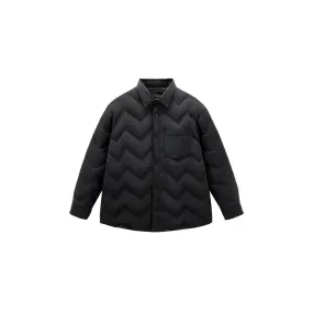Men's Lightweight Shirt Puffer Jacket