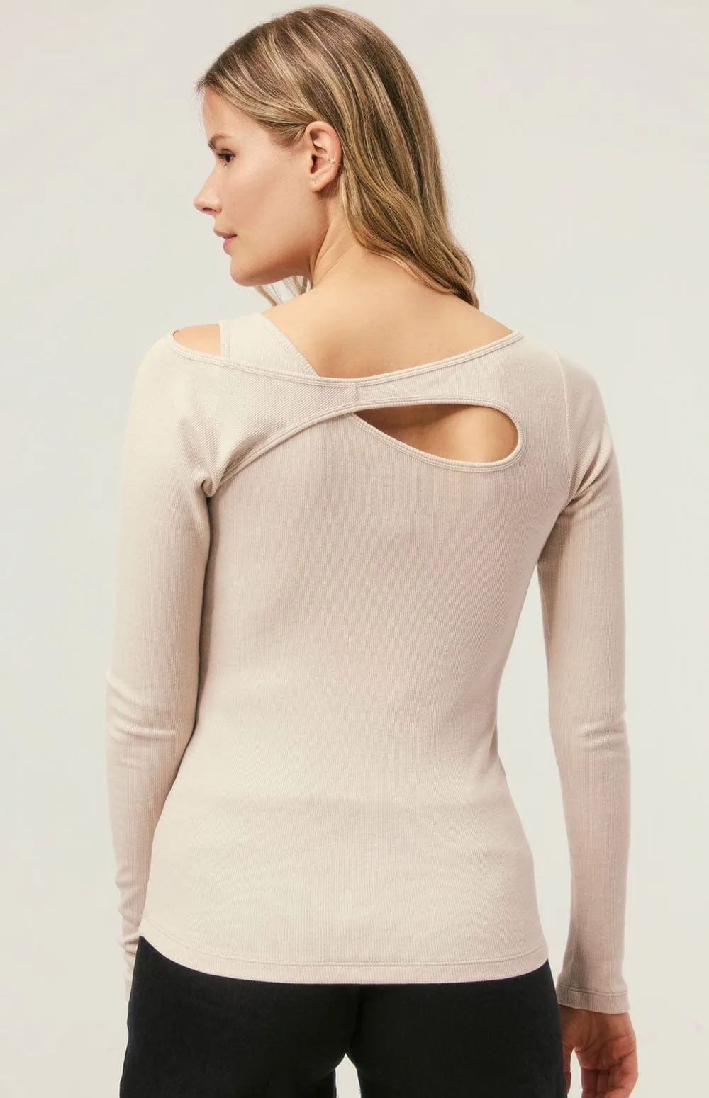 Nalla Top | Silver Grey