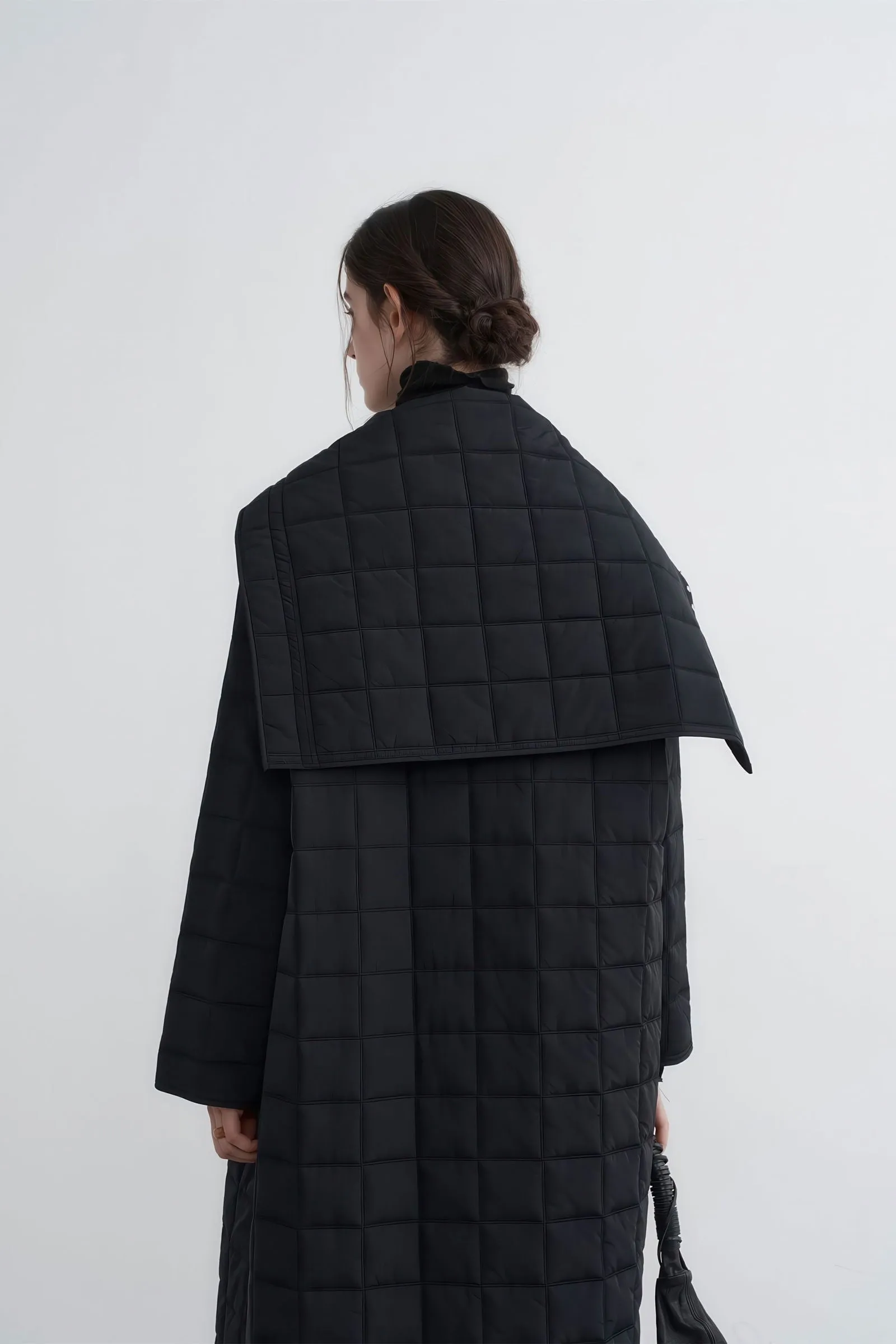 Premium White Hooded Puffer Coat - Women's Thickened Loose Fit Winter Jacket