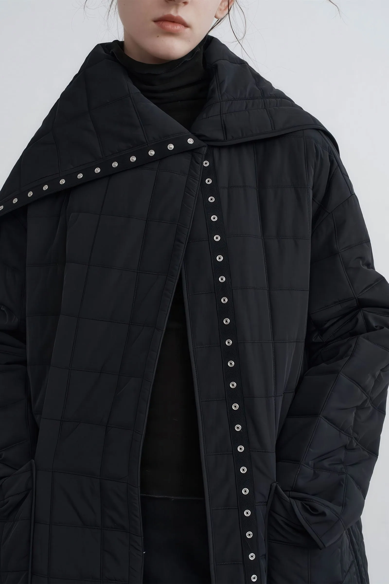Premium White Hooded Puffer Coat - Women's Thickened Loose Fit Winter Jacket