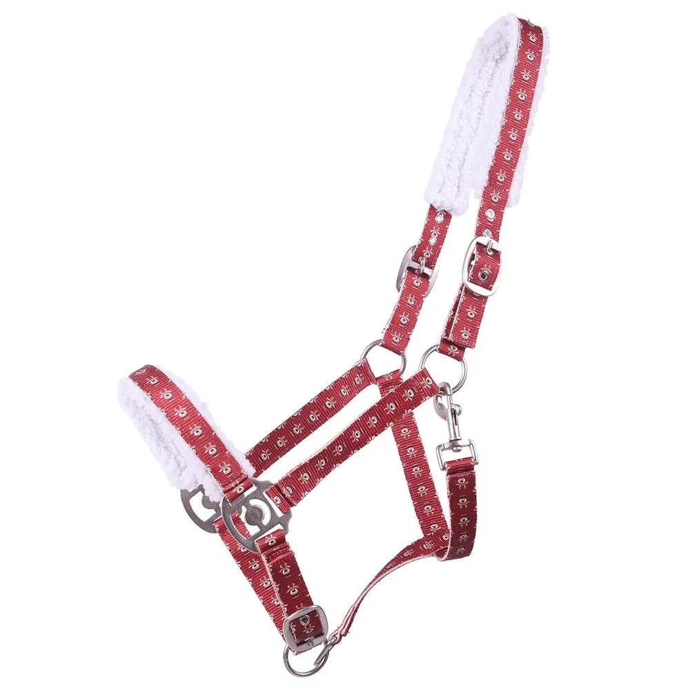 QHP Head collar Christmas Rudolph