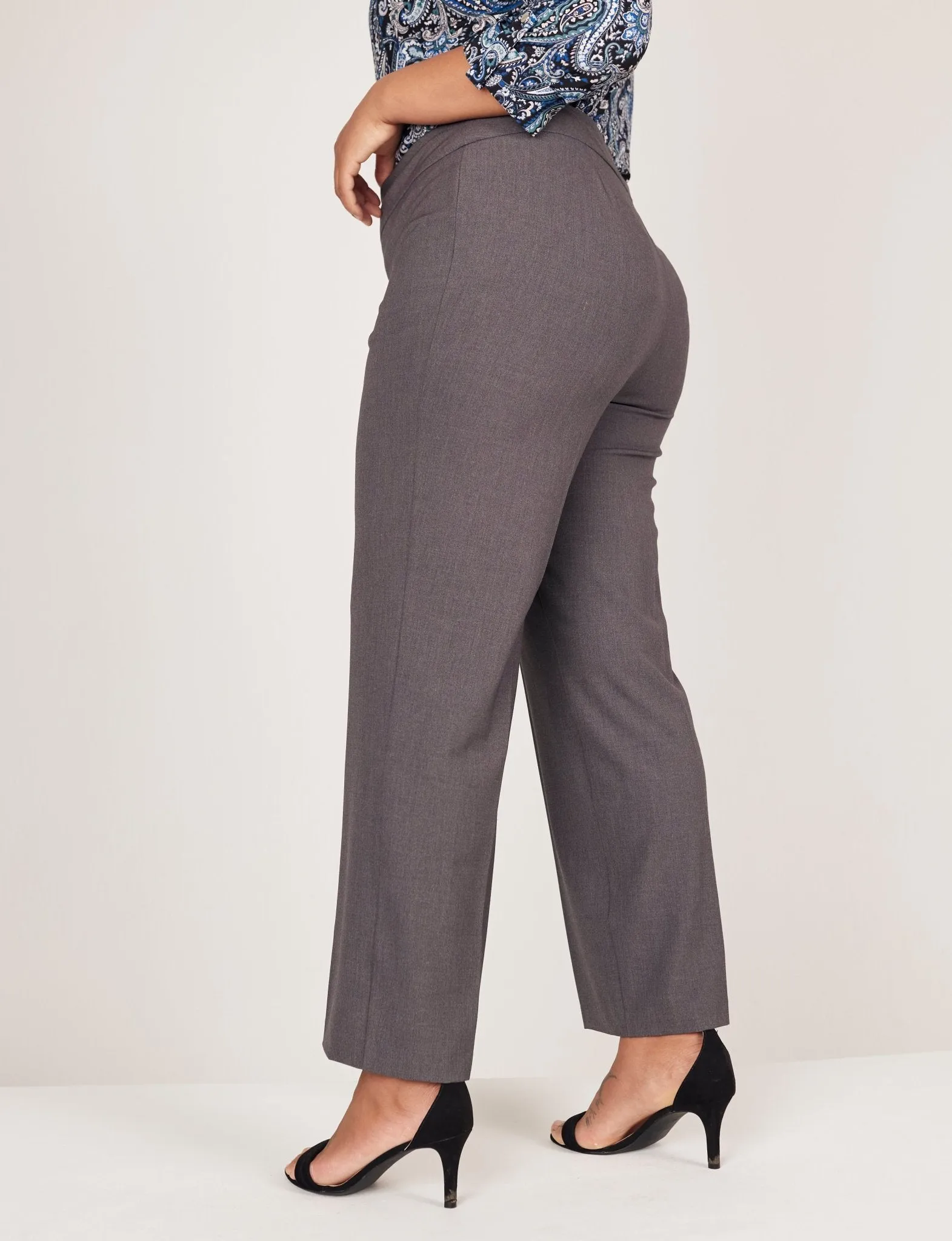 Roz & Ali Secret Agent Pull On Tummy Control Pants - Plus