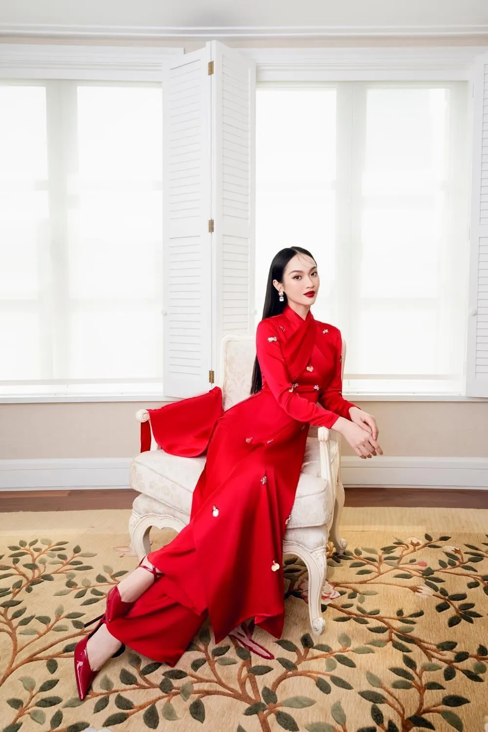 Sandra Long Sleeves Ao Dai