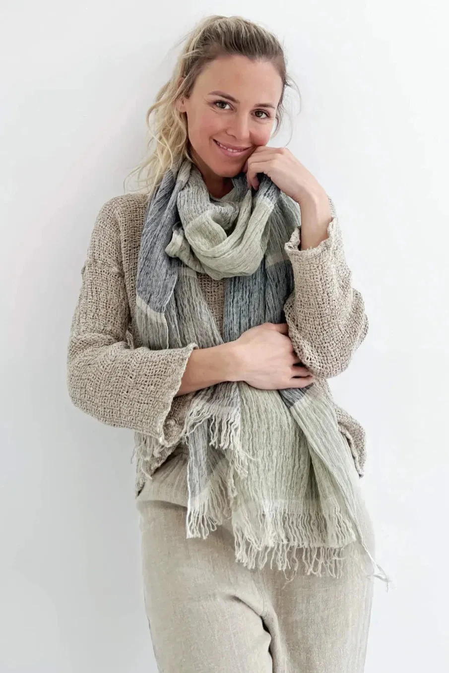 Sciarpetta Pompei Garza Scarf