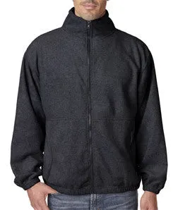 UltraClub Men's Iceberg Fleece Full-Zip Jacket