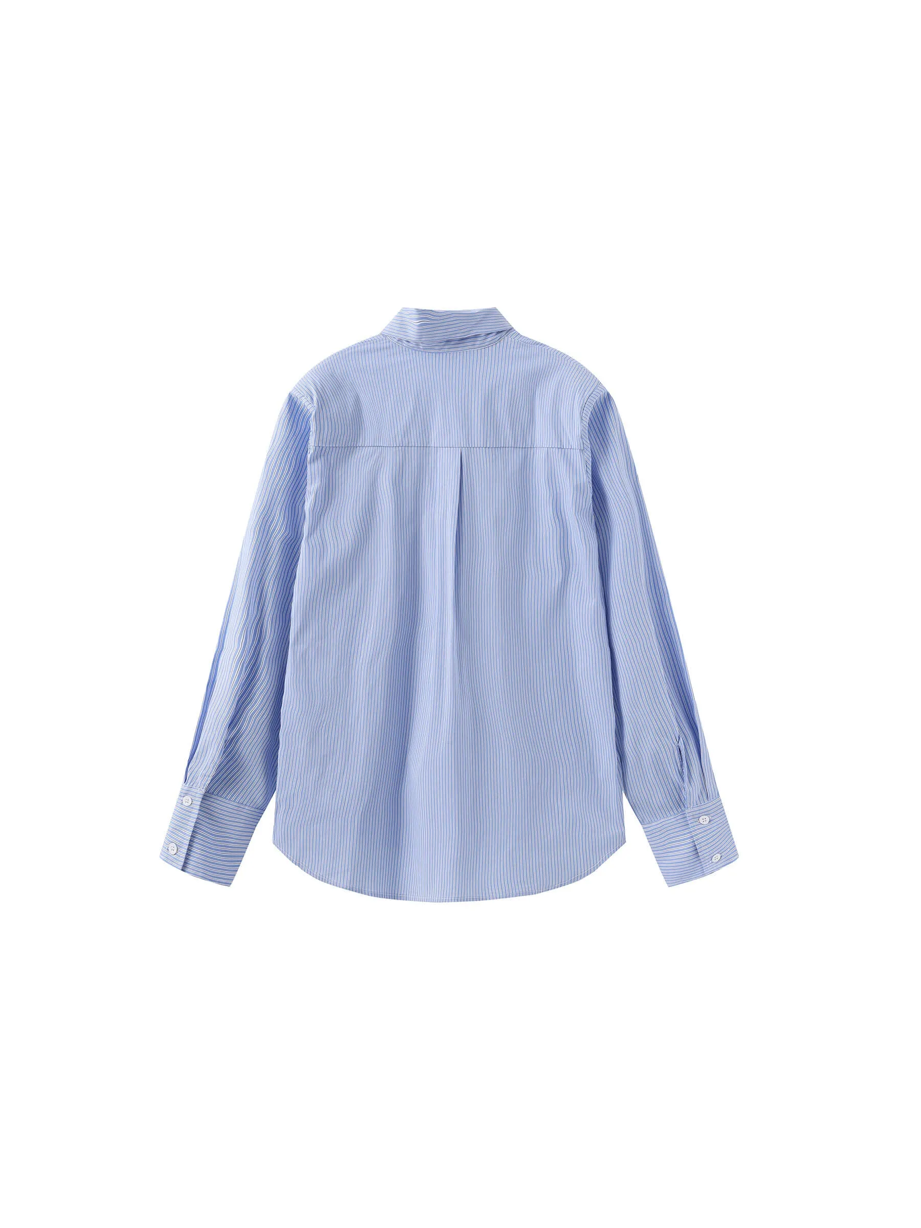 Vintage Tie Loose Striped Shirt