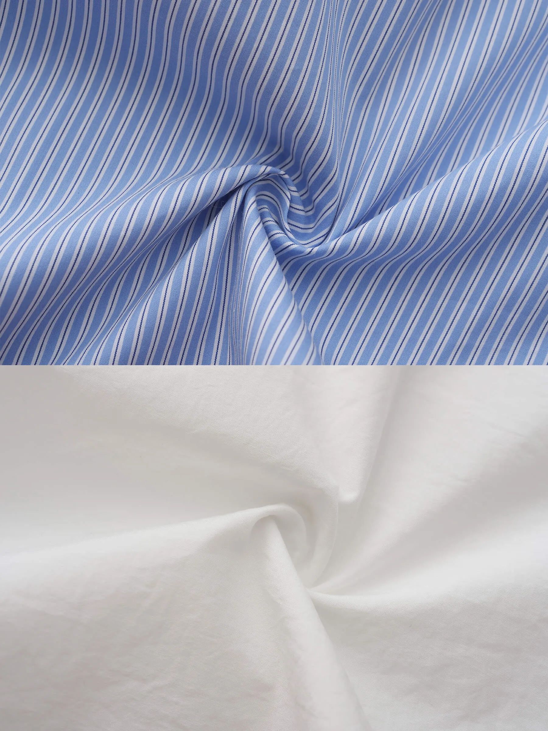 Vintage Tie Loose Striped Shirt
