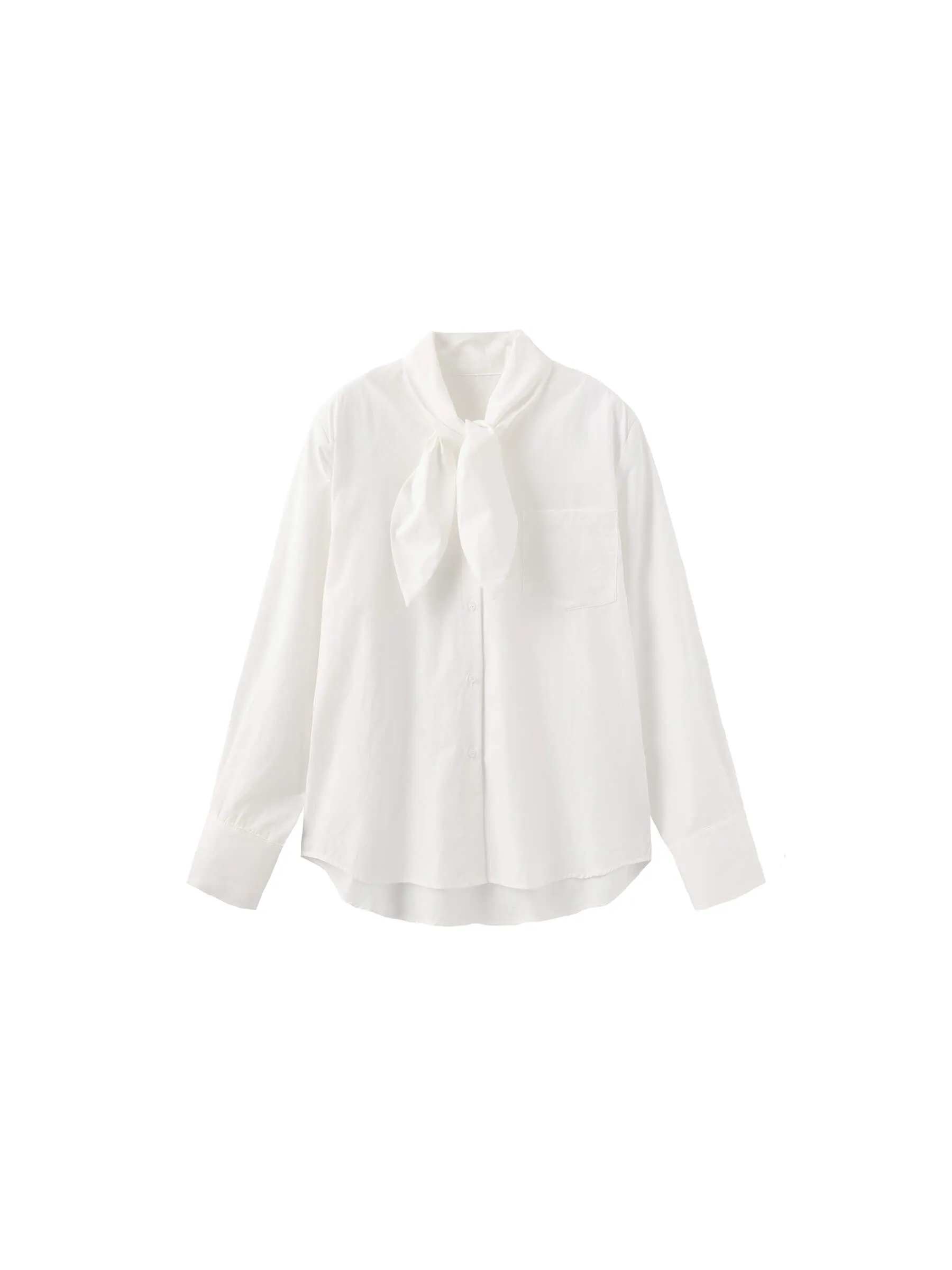 Vintage Tie Loose Striped Shirt