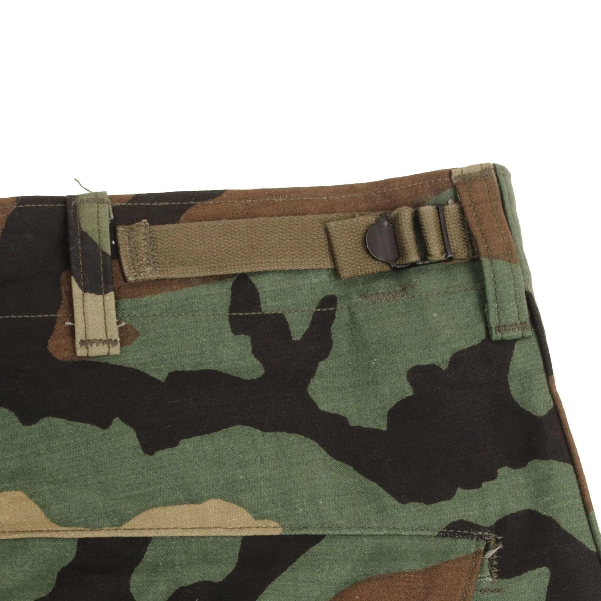 VINTAGE US ARMY M65 WOODLAND CAMO TROUSERS PANTS 1985 XL REGULAR DEADSTOCK