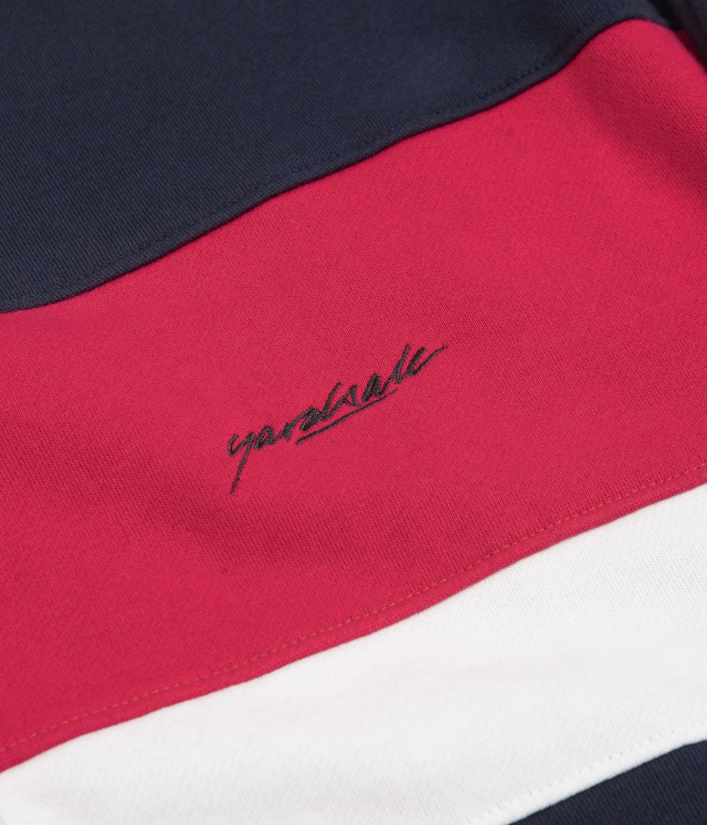 Yardsale Pradel Full Zip Jacket - Navy / Red / White