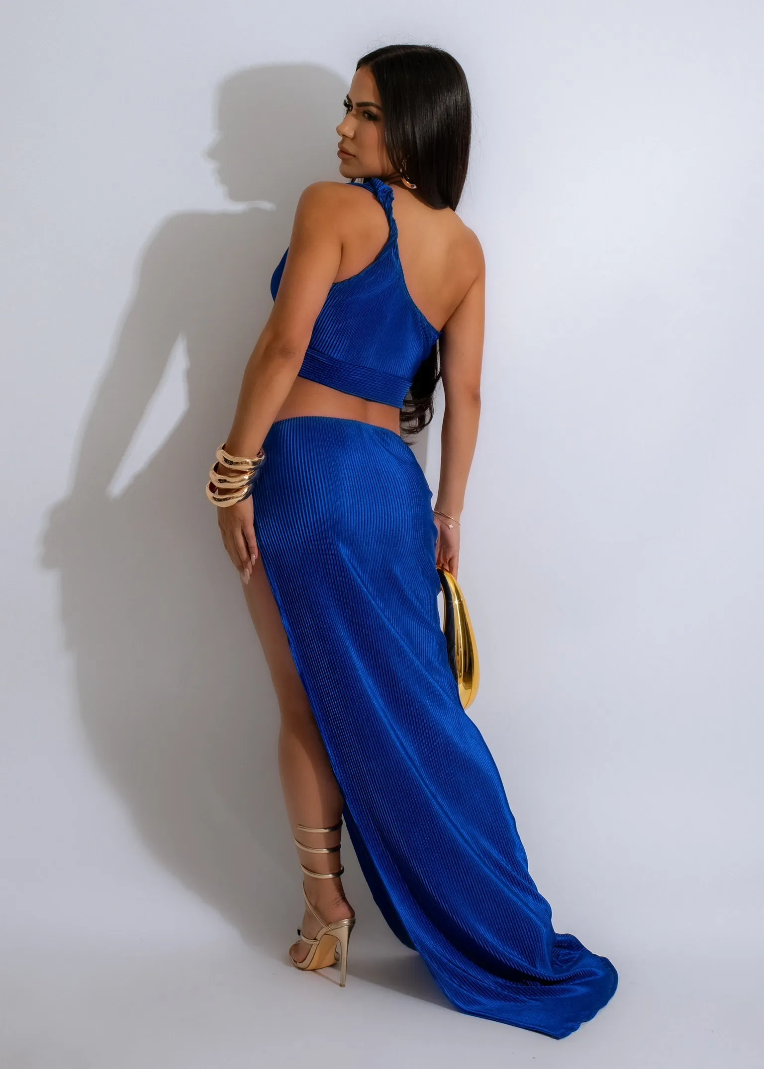 Your Goddess Skirt Set Blue